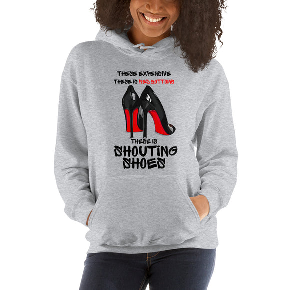 These is Red Bottoms Shouting shoes Hoodie